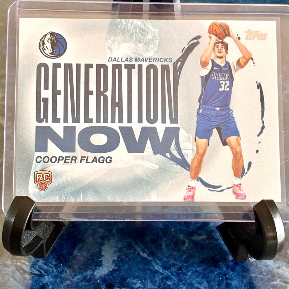 Cooper Flagg Basketball Card Rookie Topps